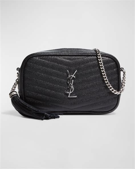 ysl mini lou camera bag silver hardware|ysl lou camera bag sale.